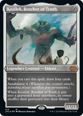 Kozilek Butcher of Truth Foil Etched (414) [2X2]