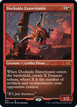 Dockside Extortionist Foil Etched (452) [2X2]