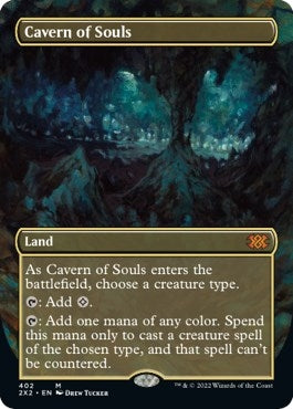 Cavern of Souls Borderless (402) [2X2]
