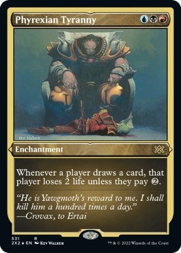 Phyrexian Tyranny Foil Etched (531) [2X2]