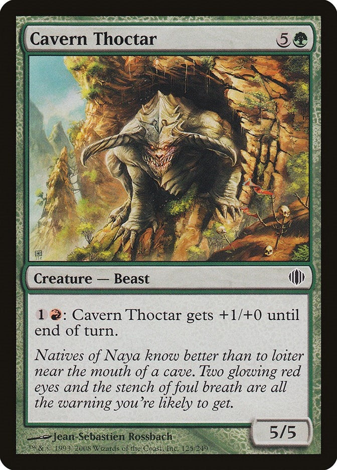 Cavern Thoctar (125) [ALA]