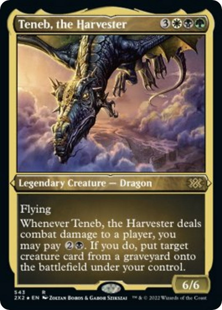 Teneb the Harvester Foil Etched (543) [2X2]