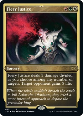 Fiery Justice Foil Etched (495) [2X2]