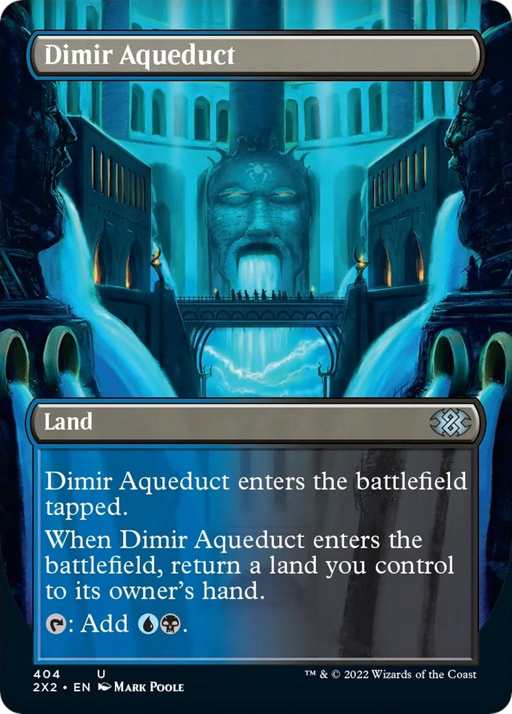 Dimir Aqueduct Borderless (404) [2X2]