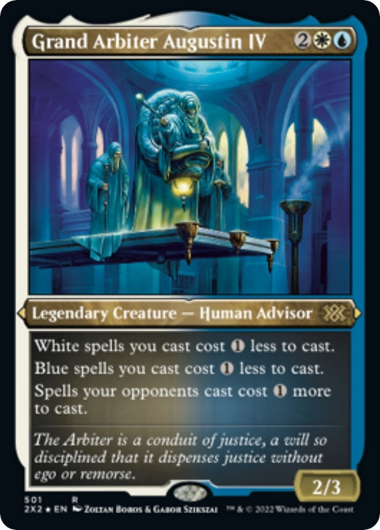 Grand Arbiter Augustin IV (Foil Etched) [Double Masters 2022]