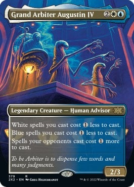 Grand Arbiter Augustin IV (Borderless Alternate Art) [Double Masters 2022]