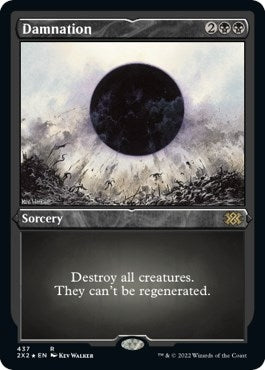 Damnation Foil Etched (437) [2X2]