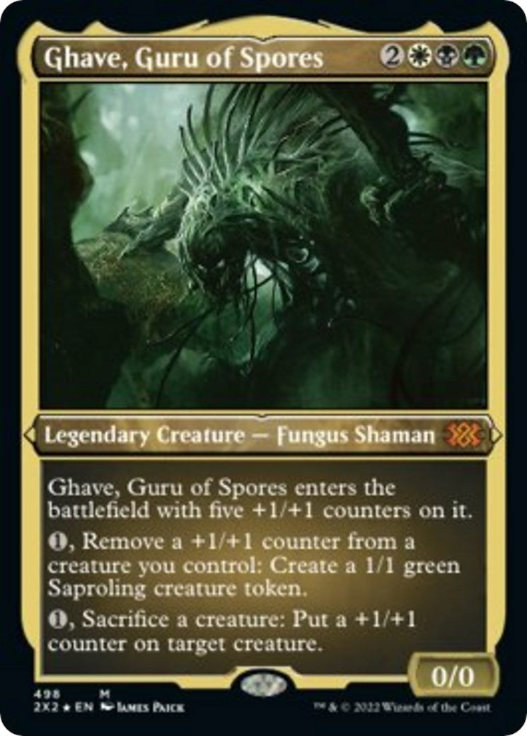 Ghave Guru of Spores Foil Etched (498) [2X2]