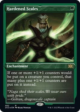Hardened Scales Foil Etched (462) [2X2]