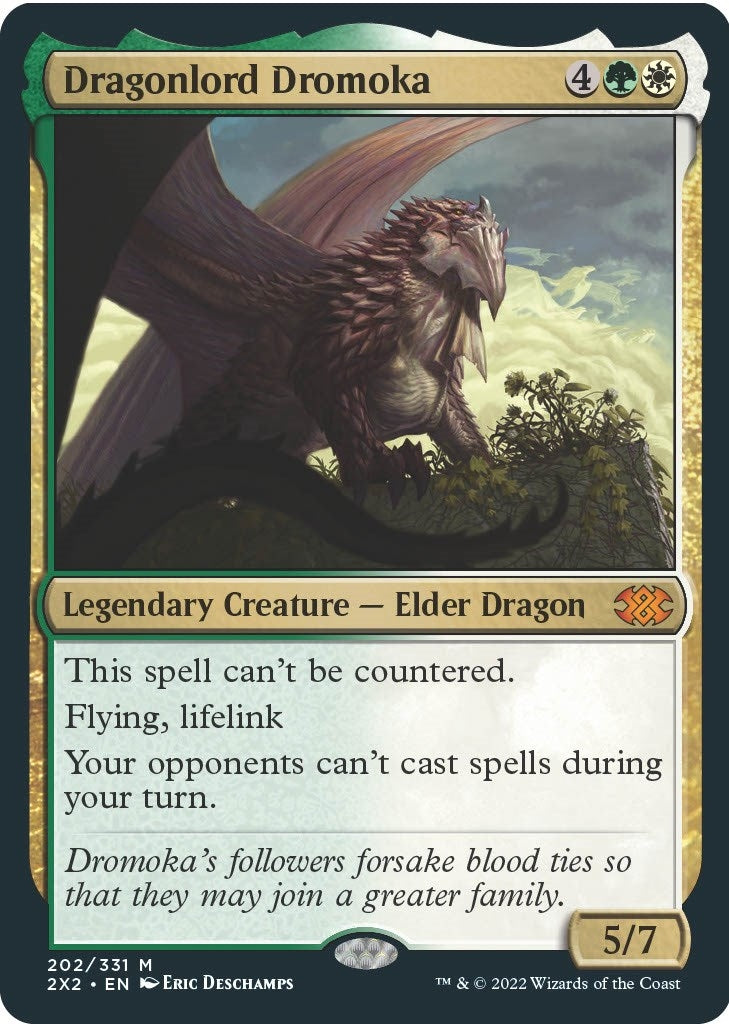 Dragonlord Dromoka (202) [2X2]