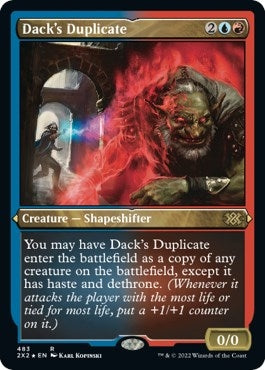 Dacks Duplicate Foil Etched (483) [2X2]
