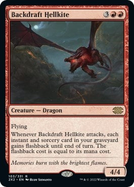 Backdraft Hellkite [Double Masters 2022]