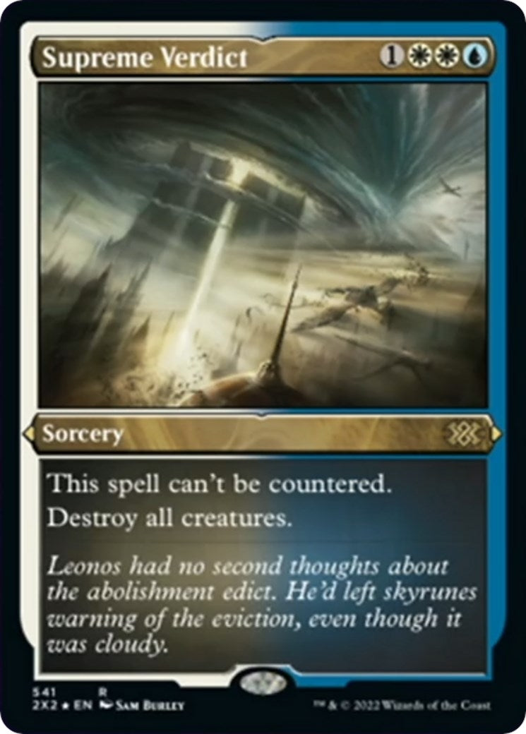 Supreme Verdict Foil Etched (541) [2X2]