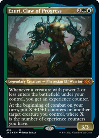 Ezuri Claw of Progress Foil Etched (494) [2X2]