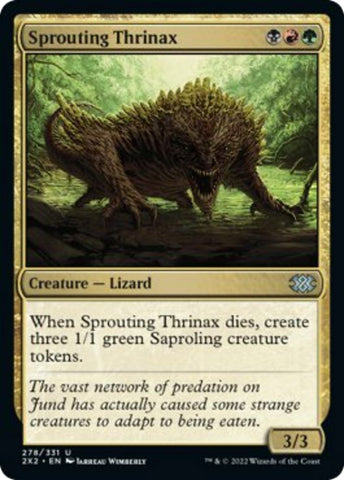 Sprouting Thrinax [Double Masters 2022]