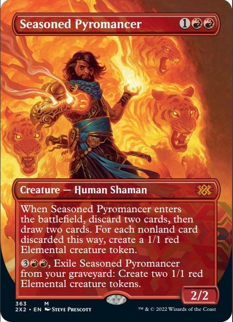 Seasoned Pyromancer Borderless (363) [2X2]