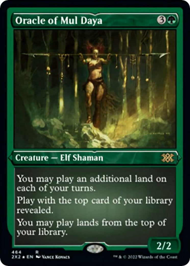 Oracle of Mul Daya Foil Etched (464) [2X2]