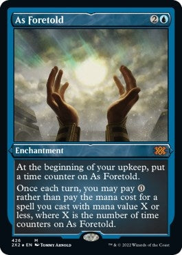 As Foretold Foil Etched (426) [2X2]