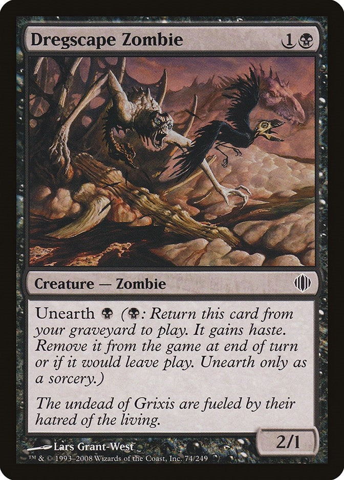 Dregscape Zombie (74) [ALA]