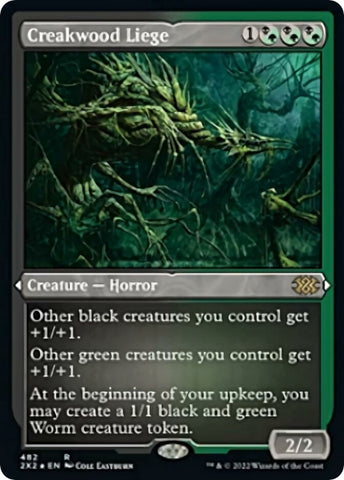 Creakwood Liege (Foil Etched) [Double Masters 2022]