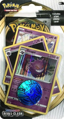 Rebel Clash Premium Checklane Blister Gengar [SWSH02]