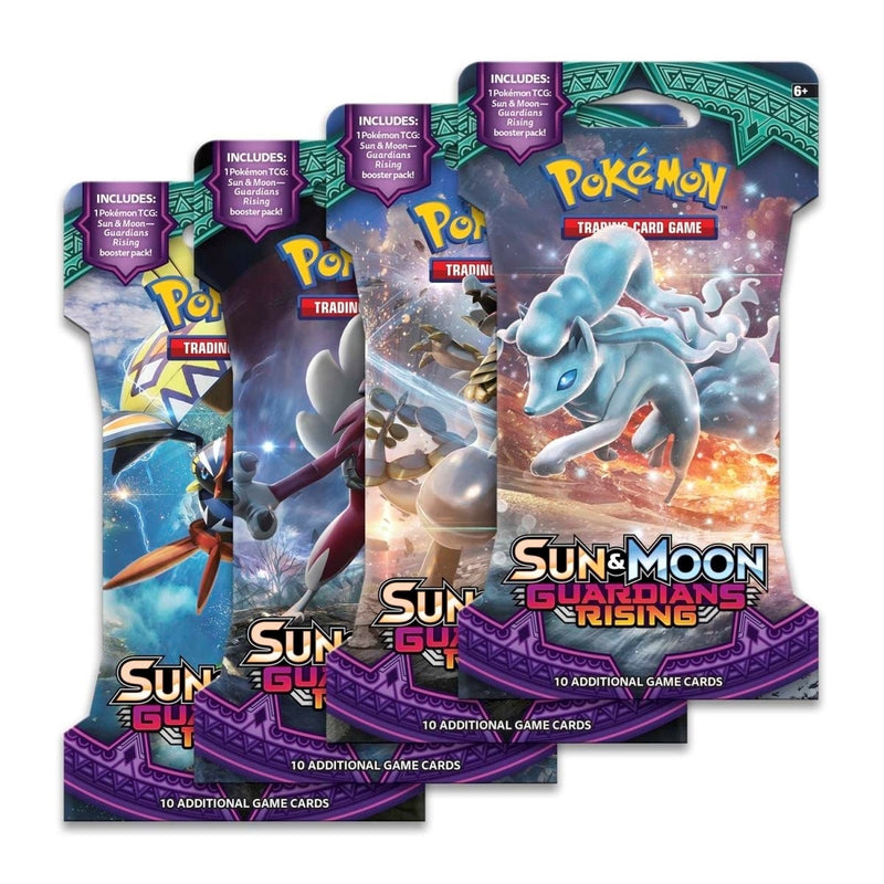 Guardians Rising Sleeved Booster Pack Art Bundle Set of 4 [SM02]