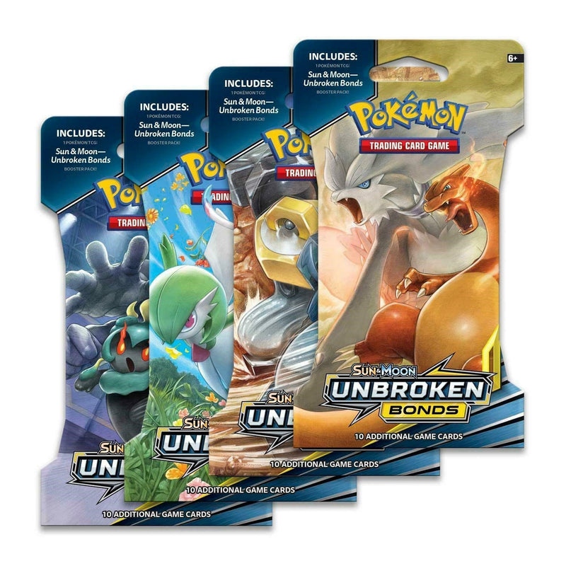Unbroken Bonds Sleeved Booster Pack Art Bundle Set of 4 [SM10]