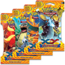 Flashfire Sleeved Booster Pack Art Bundle Set of 4 [FLF]