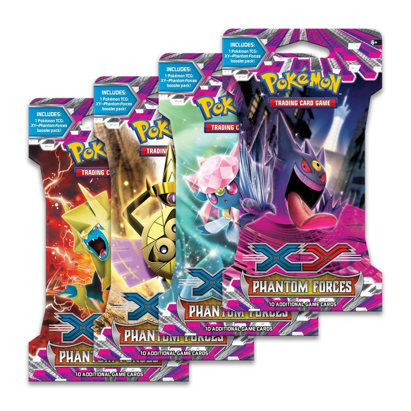 Phantom Forces Sleeved Booster Pack Art Bundle Set of 4 [PHF]