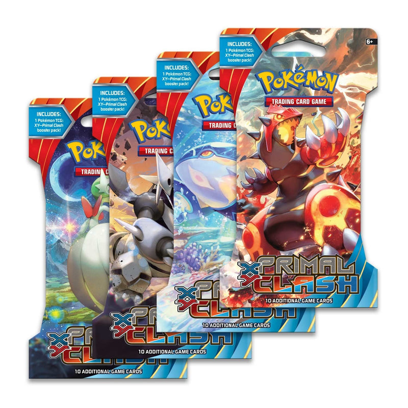 Primal Clash Sleeved Booster Pack Art Bundle Set of 4 [PRC]