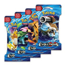 Evolutions Sleeved Booster Pack Art Bundle Set of 4 [EVO]