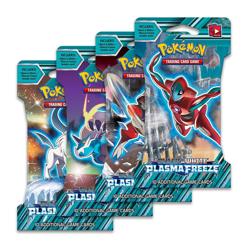 Plasma Freeze Sleeved Booster Pack Art Bundle Set of 4 [PLF]