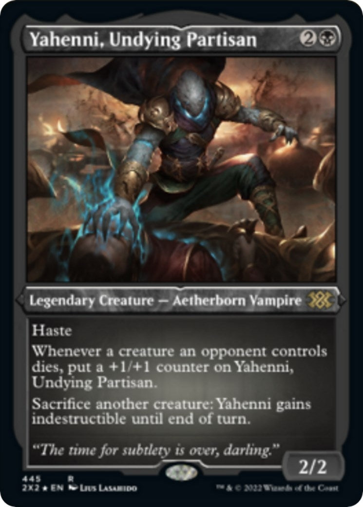 Yahenni Undying Partisan Foil Etched (445) [2X2]