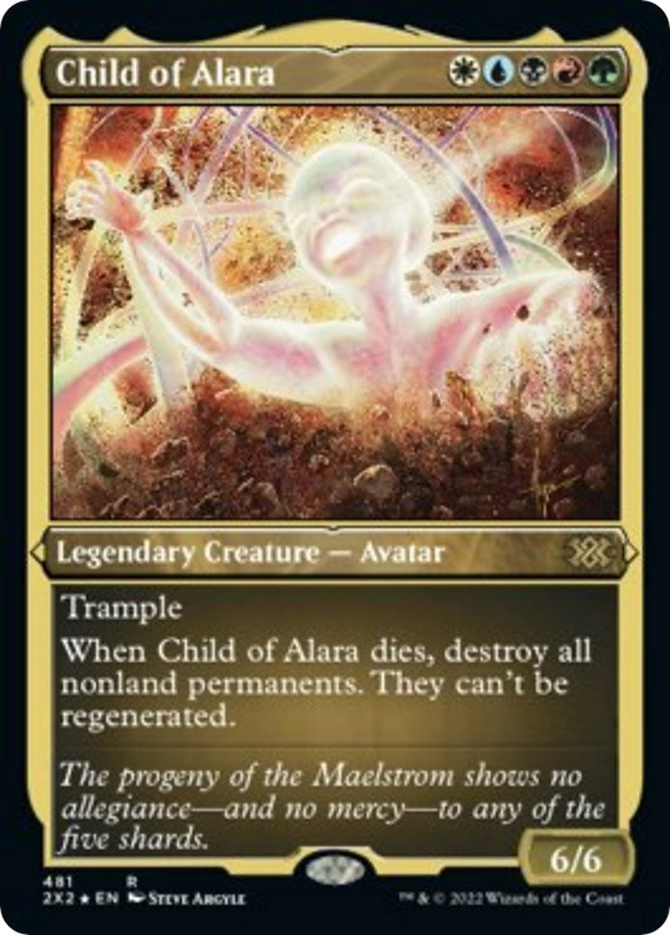 Child of Alara Foil Etched (481) [2X2]