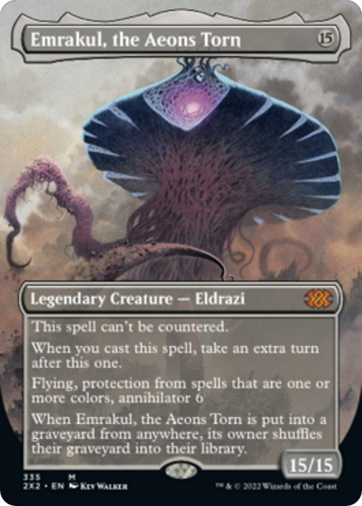 Emrakul the Aeons Torn Borderless (335) [2X2]