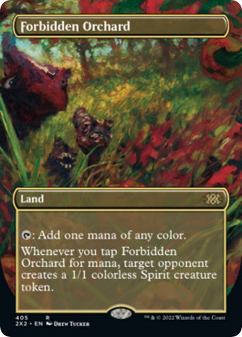 Forbidden Orchard (Borderless Alternate Art) [Double Masters 2022]
