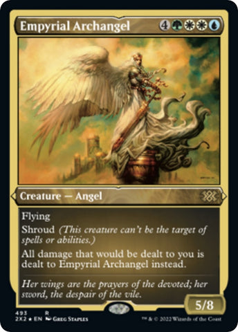 Empyrial Archangel Foil Etched (493) [2X2]