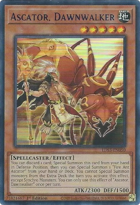 Ascator Dawnwalker Blue (LDS3-EN050) [LDS3]