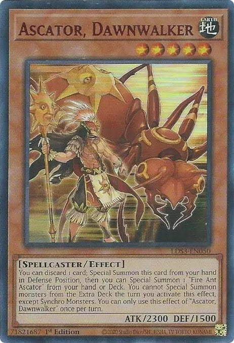 Ascator Dawnwalker Red (LDS3-EN050) [LDS3]