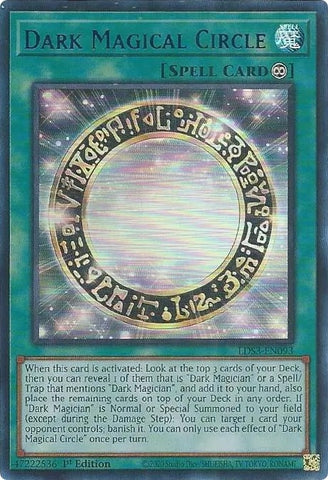 Dark Magical Circle Blue (LDS3-EN093) [LDS3]
