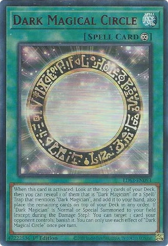 Dark Magical Circle Red (LDS3-EN093) [LDS3]