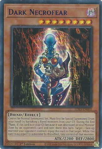 Dark Necrofear Blue (LDS3-EN002) [LDS3]
