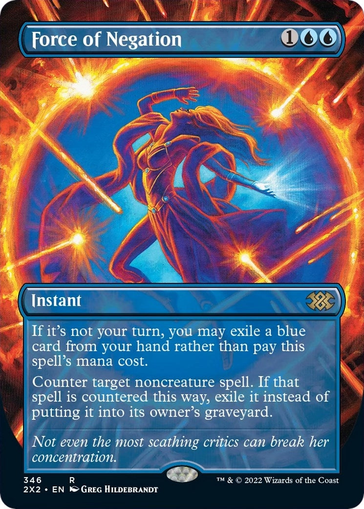 Force of Negation Borderless (346) [2X2]