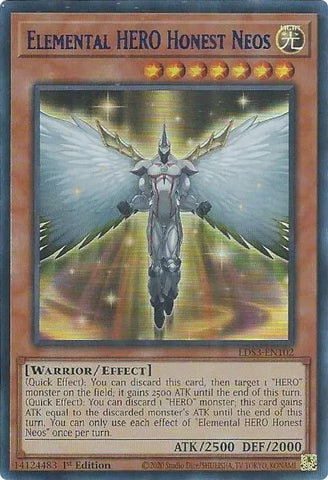 Elemental HERO Honest Neos Blue (LDS3-EN102) [LDS3]