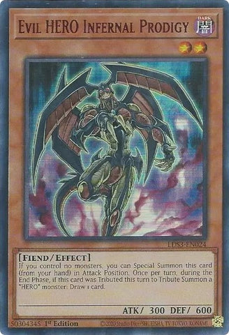 Evil HERO Infernal Prodigy Red (LDS3-EN024) [LDS3]