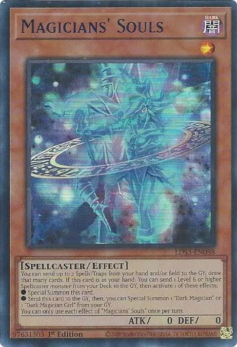 Magicians Souls Blue (LDS3-EN088) [LDS3]