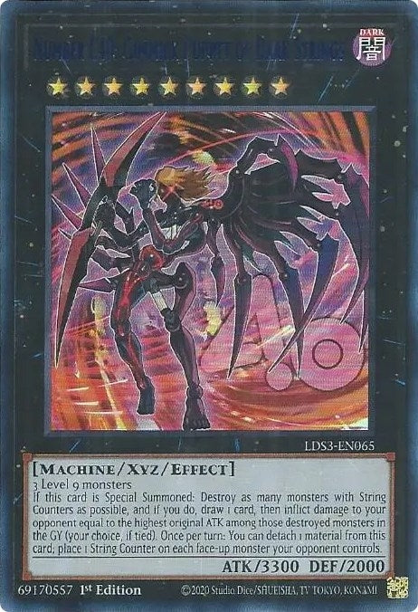 Number C40 Gimmick Puppet of Dark Strings Blue (LDS3-EN065) [LDS3]