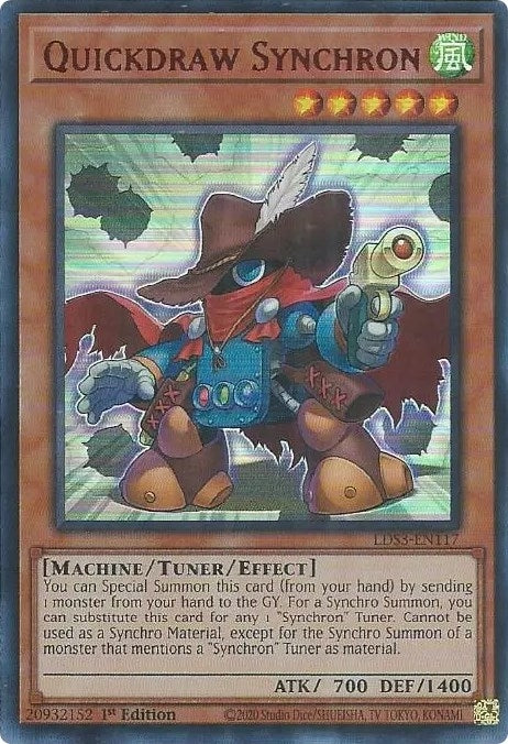 Quickdraw Synchron Red (LDS3-EN117) [LDS3]