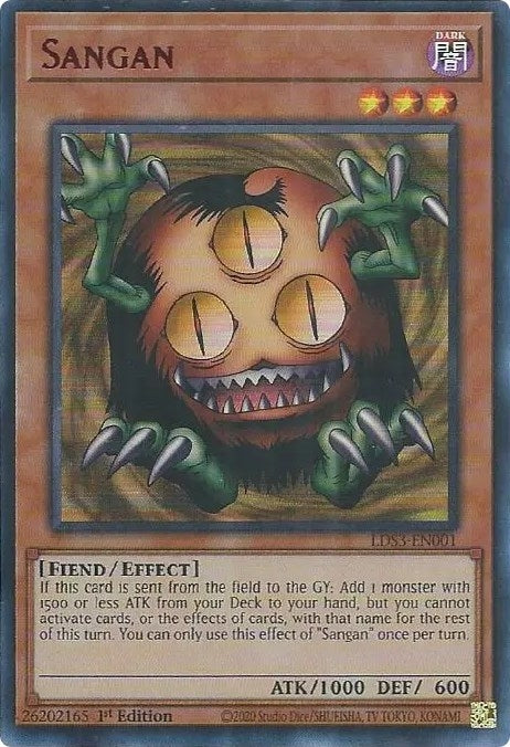 Sangan Red (LDS3-EN001) [LDS3]