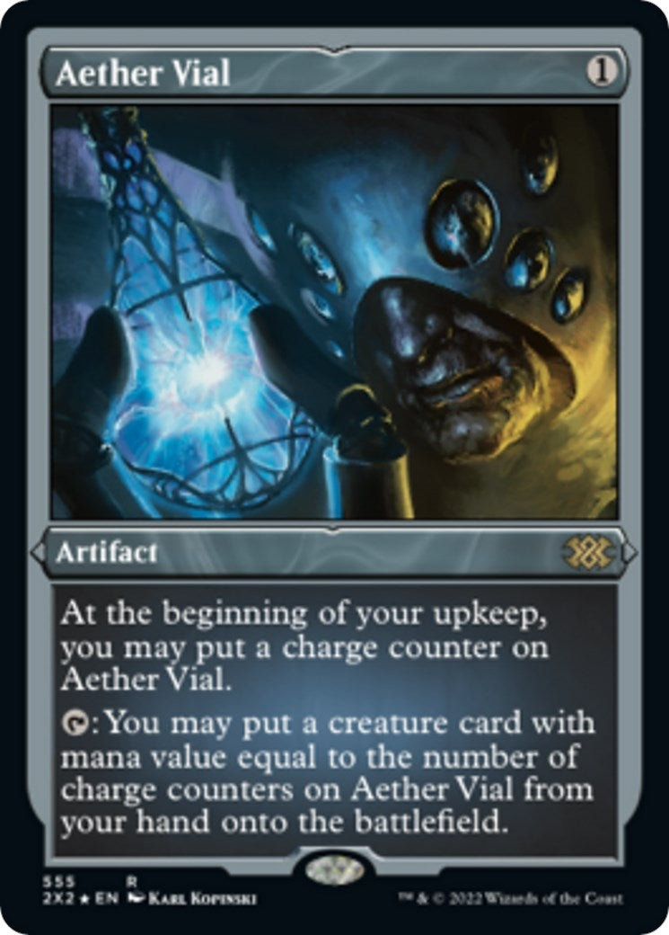 Aether Vial Foil Etched (555) [2X2]